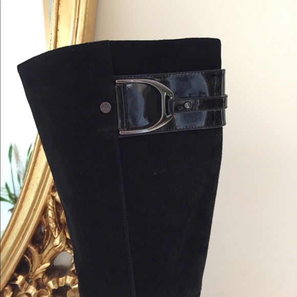 Cole Haan Suede Tall Boots - Picture 2 of 8